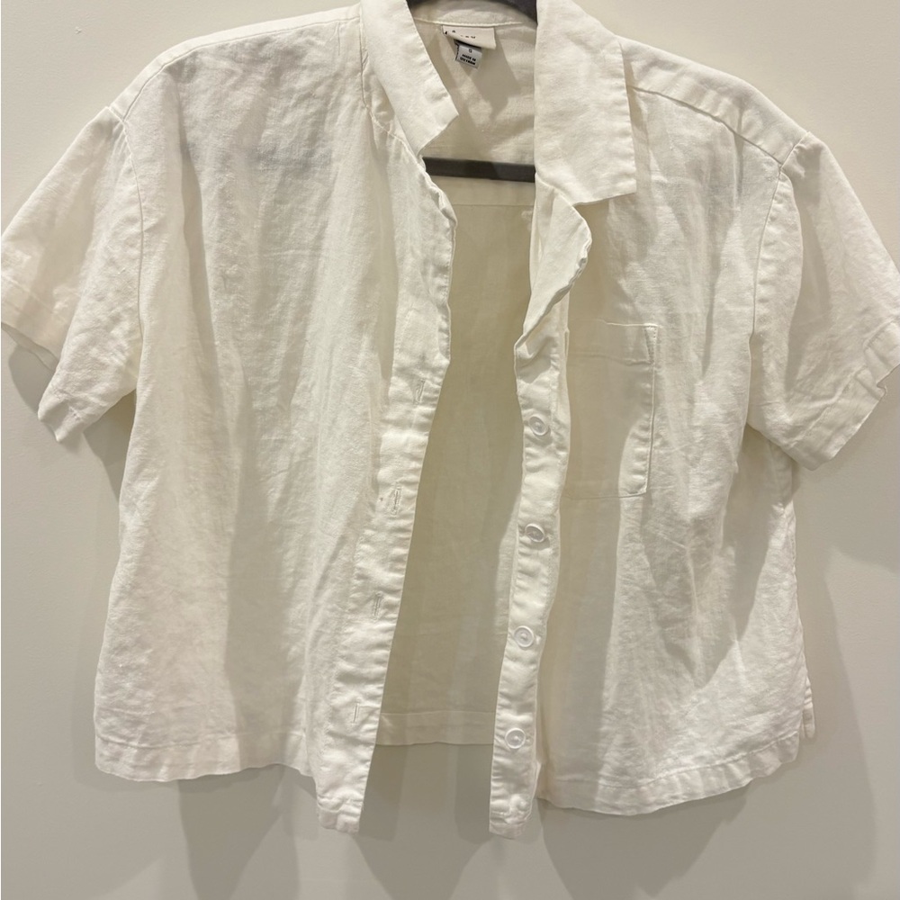 Target White Button Down Shirt